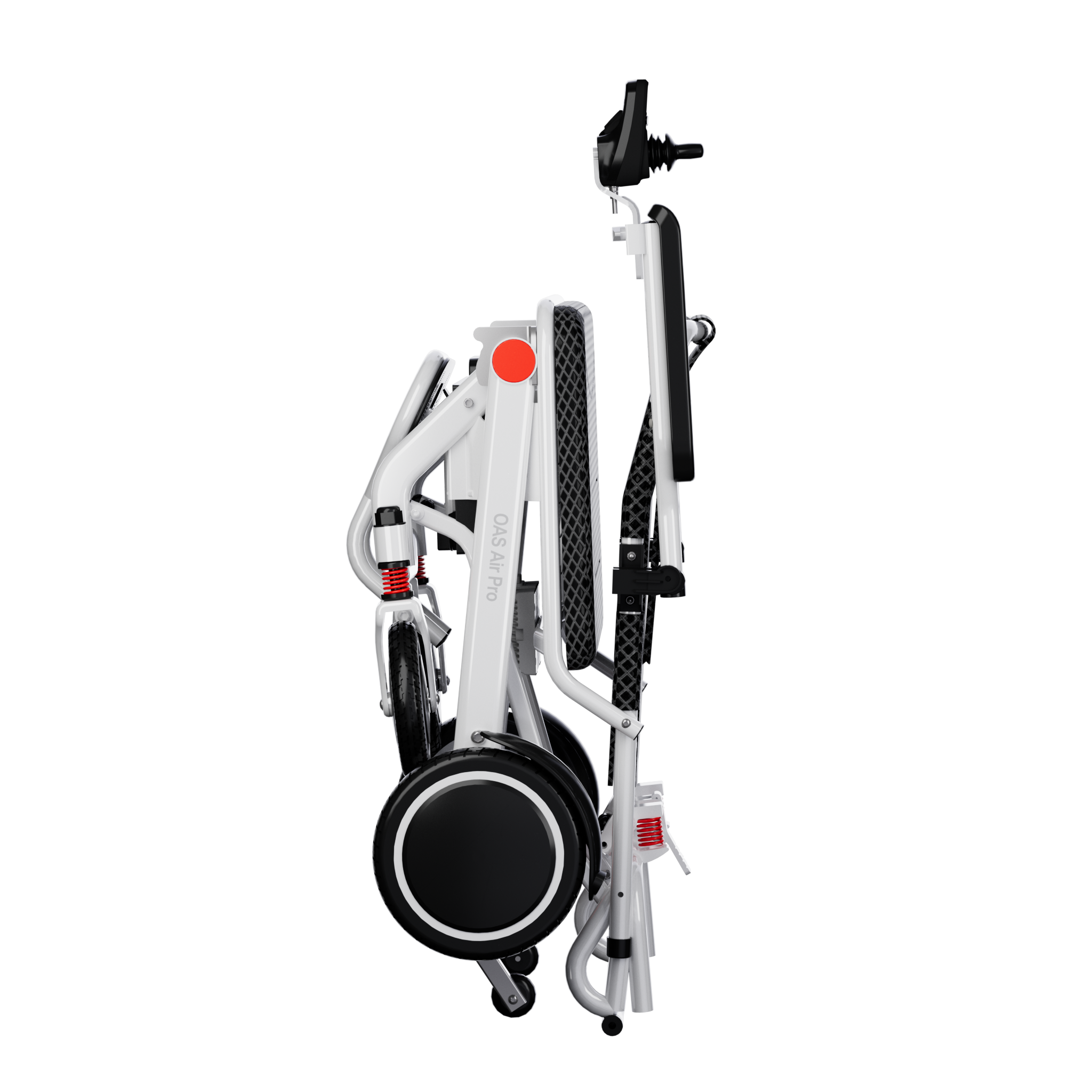 OAS compact electric wheelchair folded