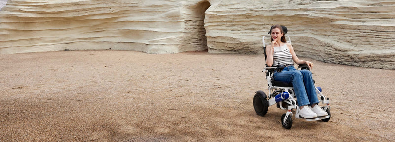Lightweight Foldable Electric Wheelchair – OAS Mobility USA